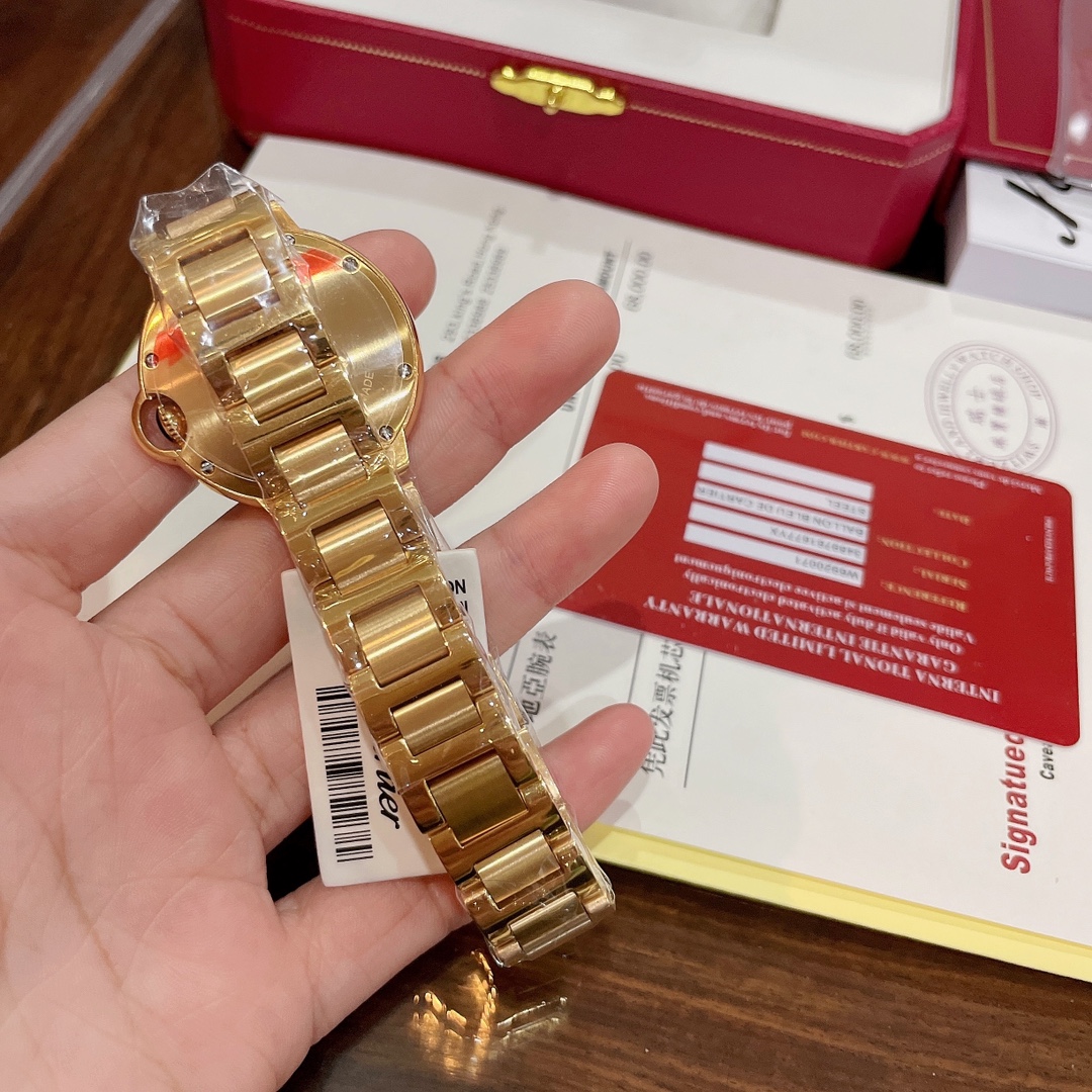 [TOP] Cartier Blue Balloon Series Watch 33mm