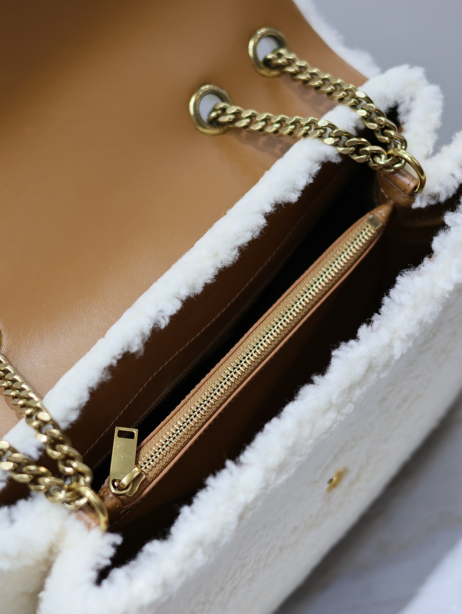 [TOP] Yves Saint Laurent YSL Lamb's Wool LouLou Bags - 3 Sizes