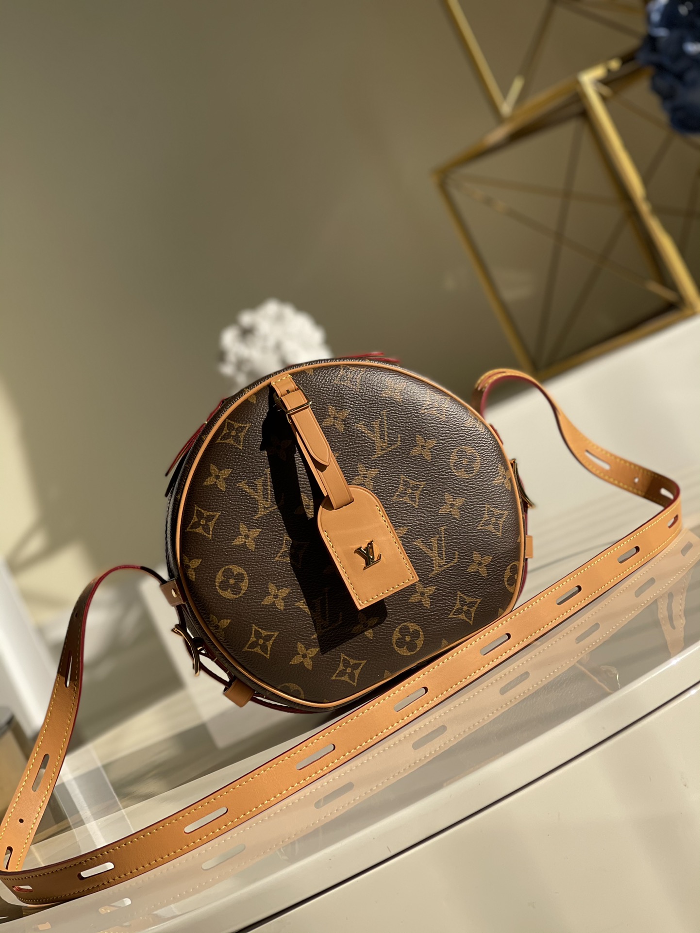 [TOP] Louis Vuitton LV Boite Chapeau Soul Handbag 20X22.5X8CM - Reverse Monogram