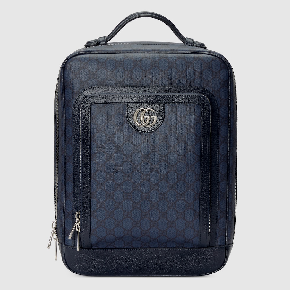 [TOP] GUCCI GG Supreme Canvas Leather Bag - 40x30x14cm