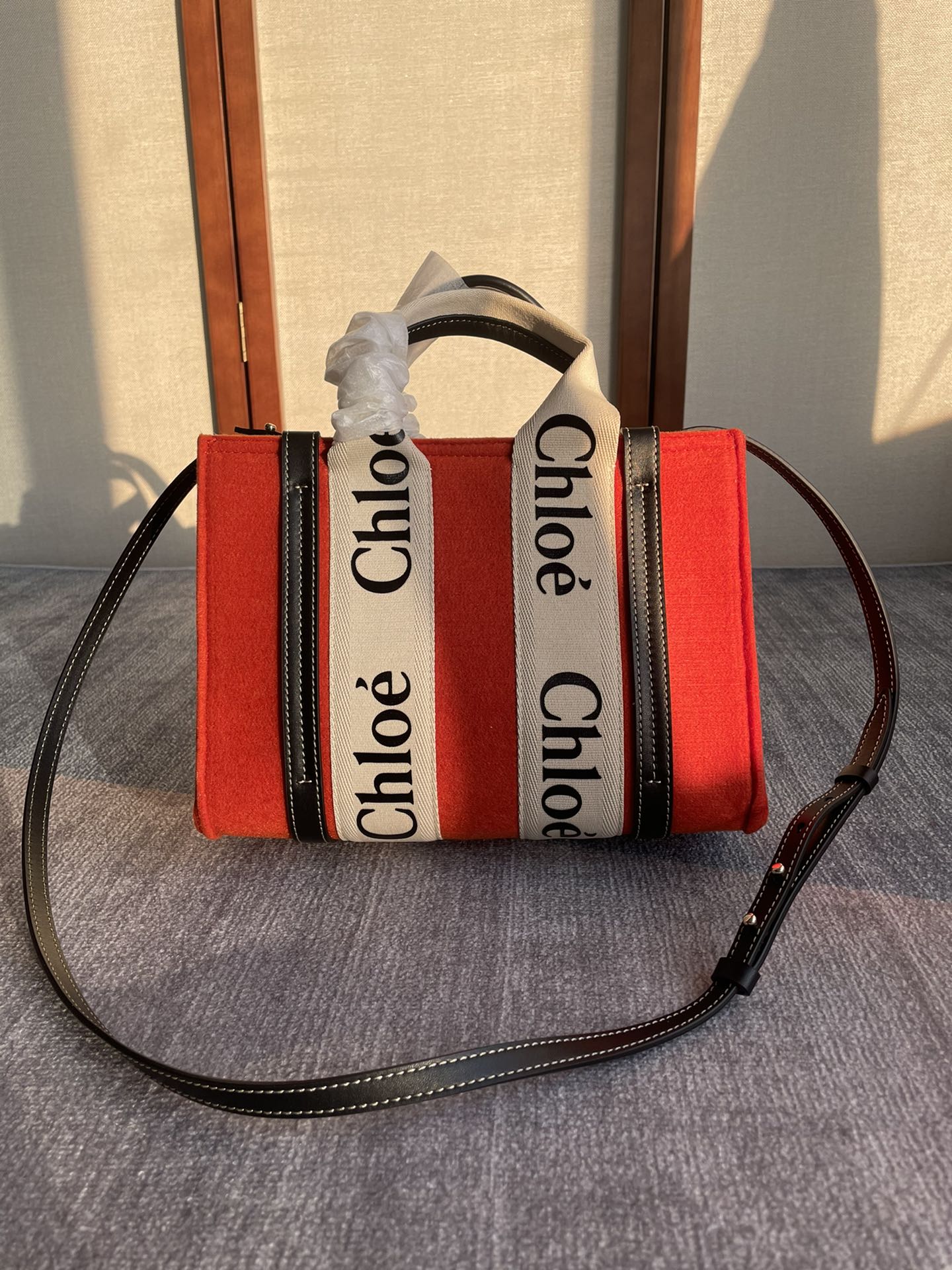 [TOP] Chloe New Autumn and Winter Woody Tote Bag 26.5 CM - 6 Colors