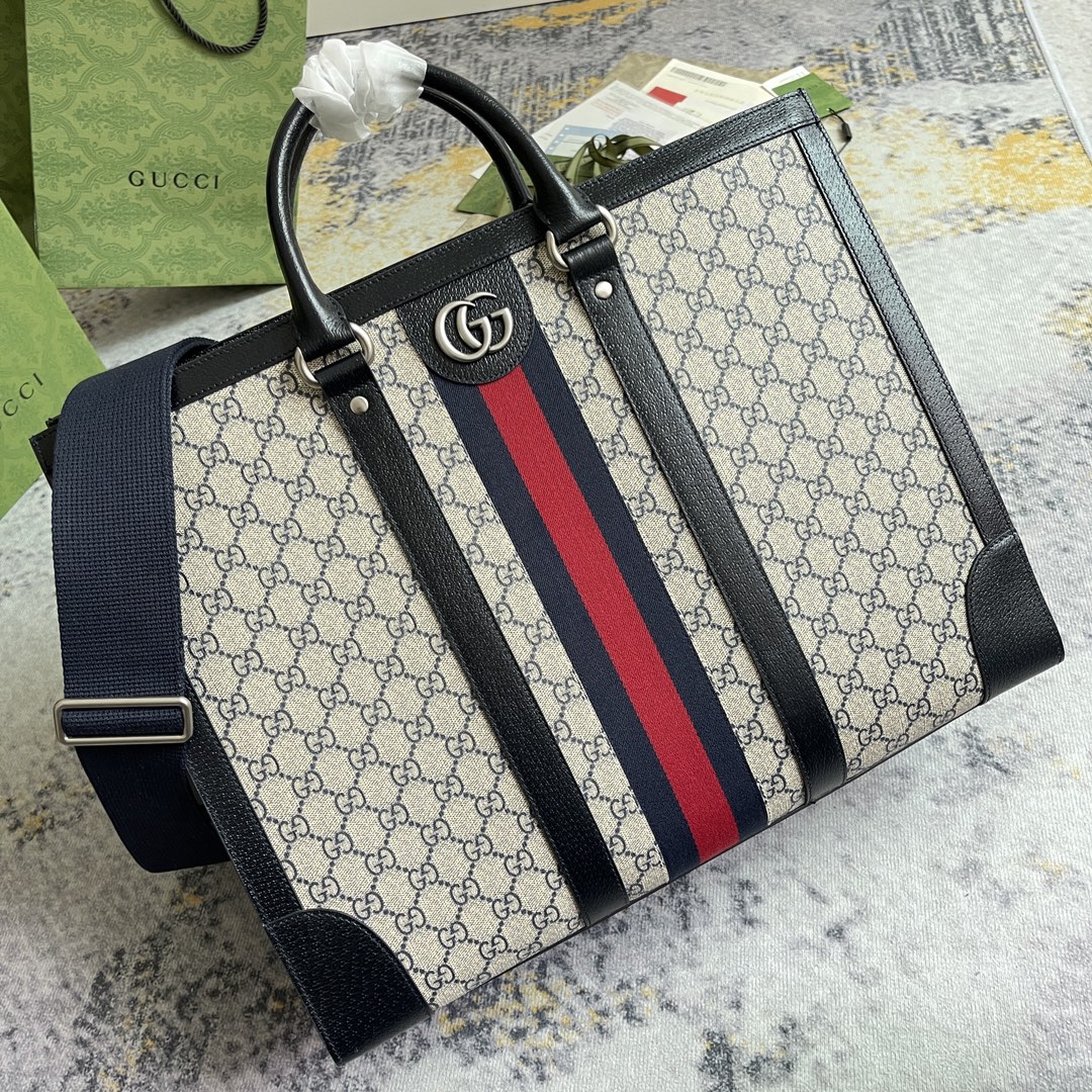 [TOP] GUCCI Leather Tote Bags 43X35X18.5CM - 4 Colour