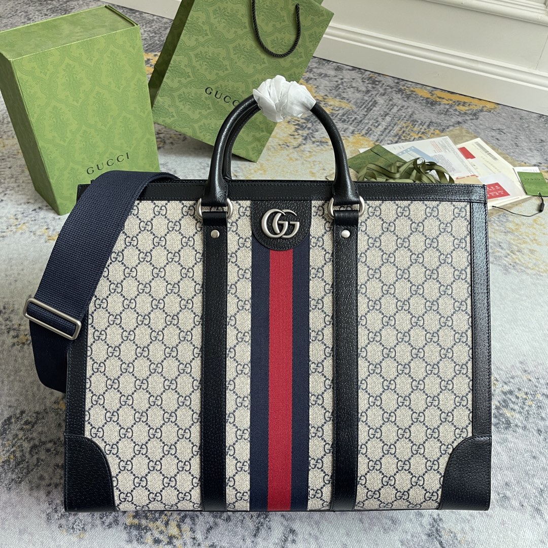 [TOP] GUCCI Leather Tote Bags 43X35X18.5CM - 4 Colour