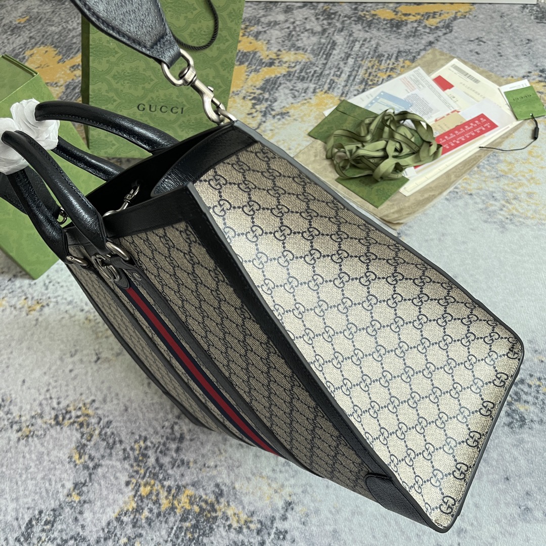 [TOP] GUCCI Leather Tote Bags 43X35X18.5CM - 4 Colour