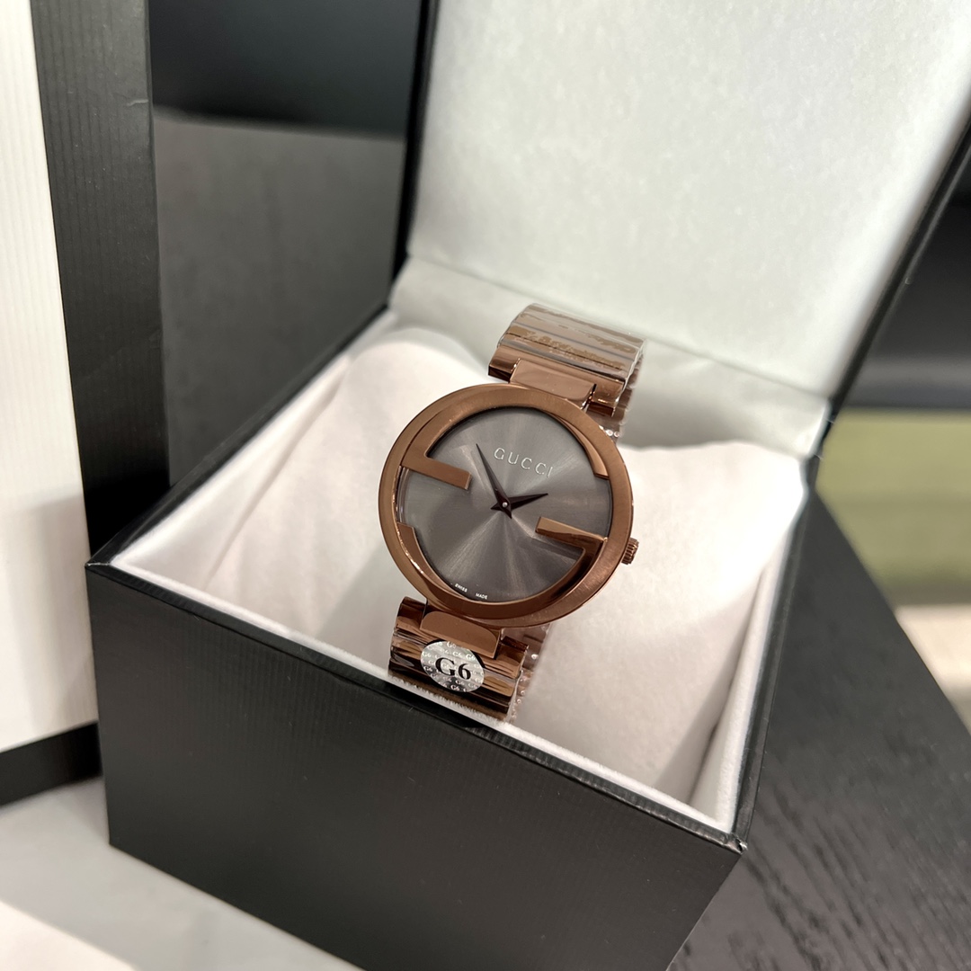 [TOP] GUCCI Swiss Quartz Movement Watches 37mm