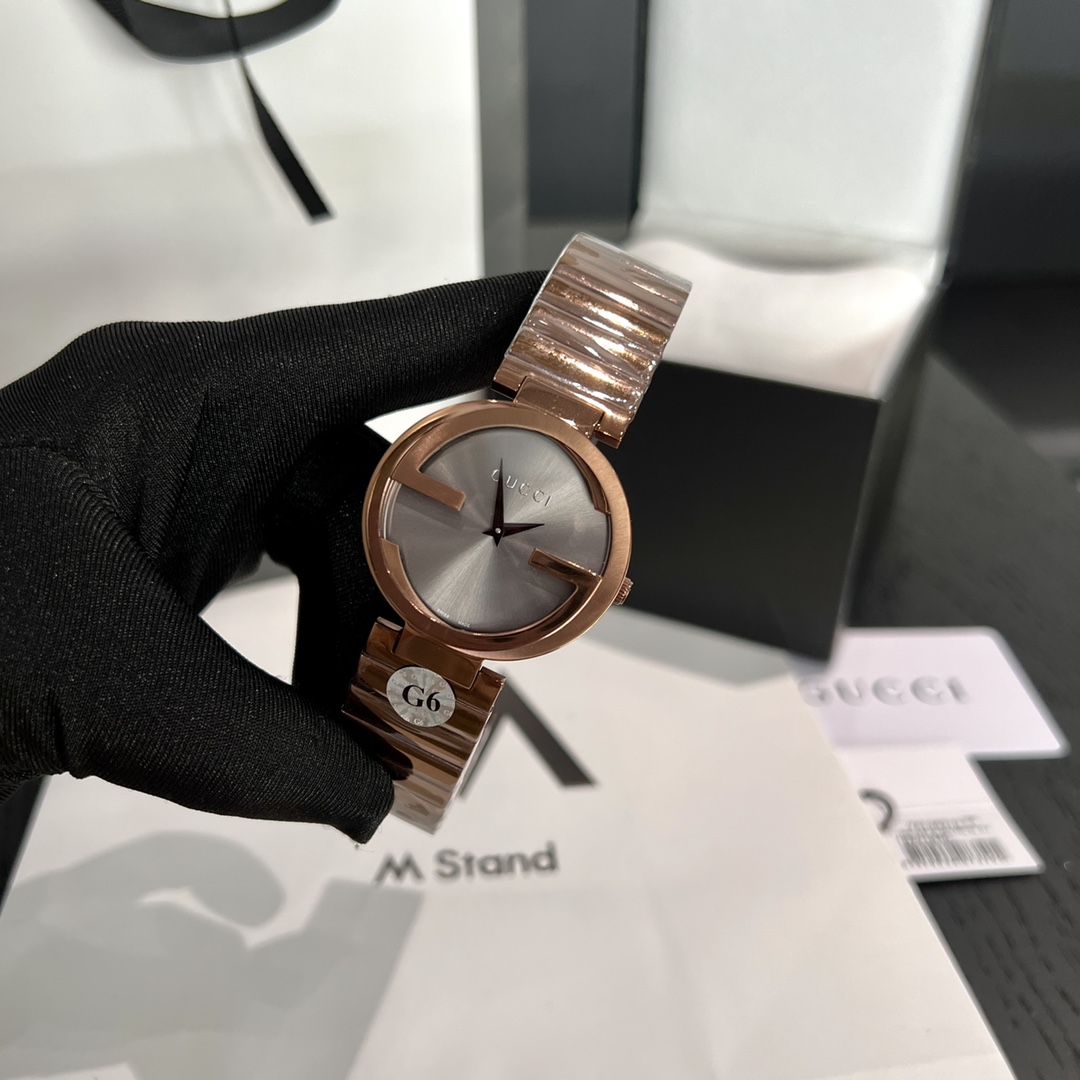 [TOP] GUCCI Swiss Quartz Movement Watches 37mm