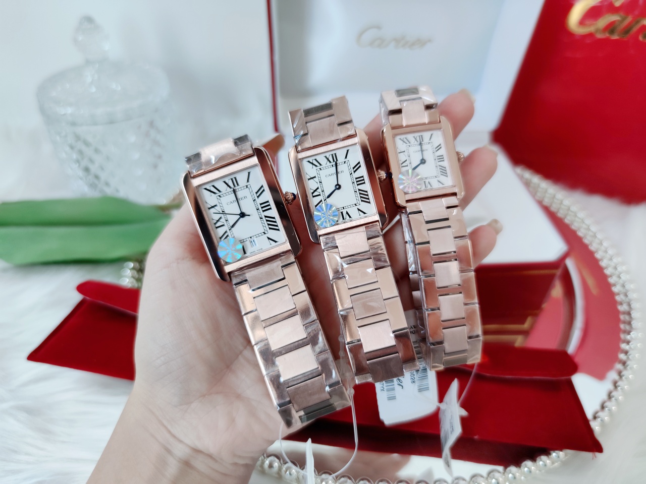 [TOP] Cartier Tank Solo watch - 3 Sizes