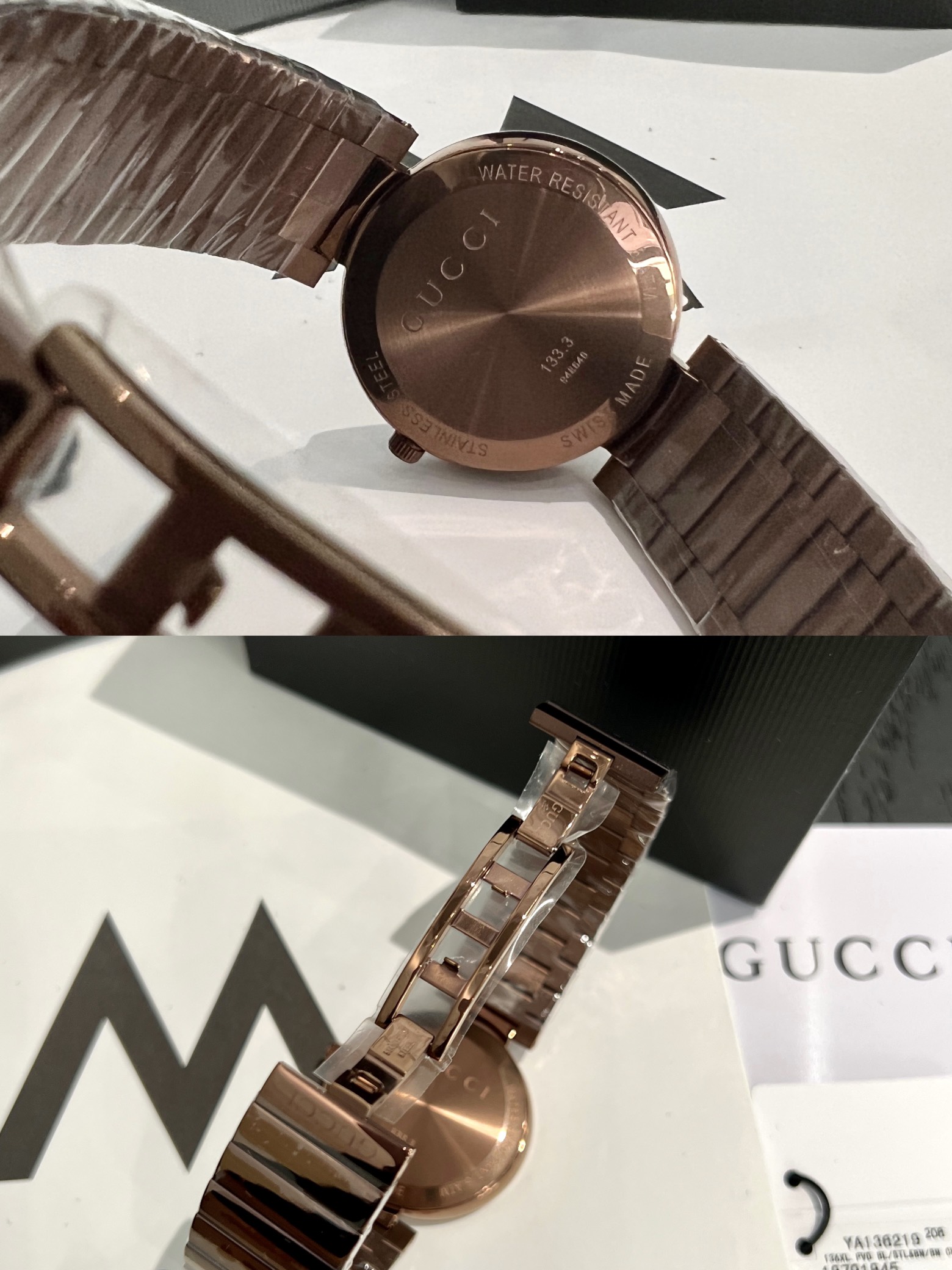 [TOP] GUCCI Swiss Quartz Movement Watches 37mm