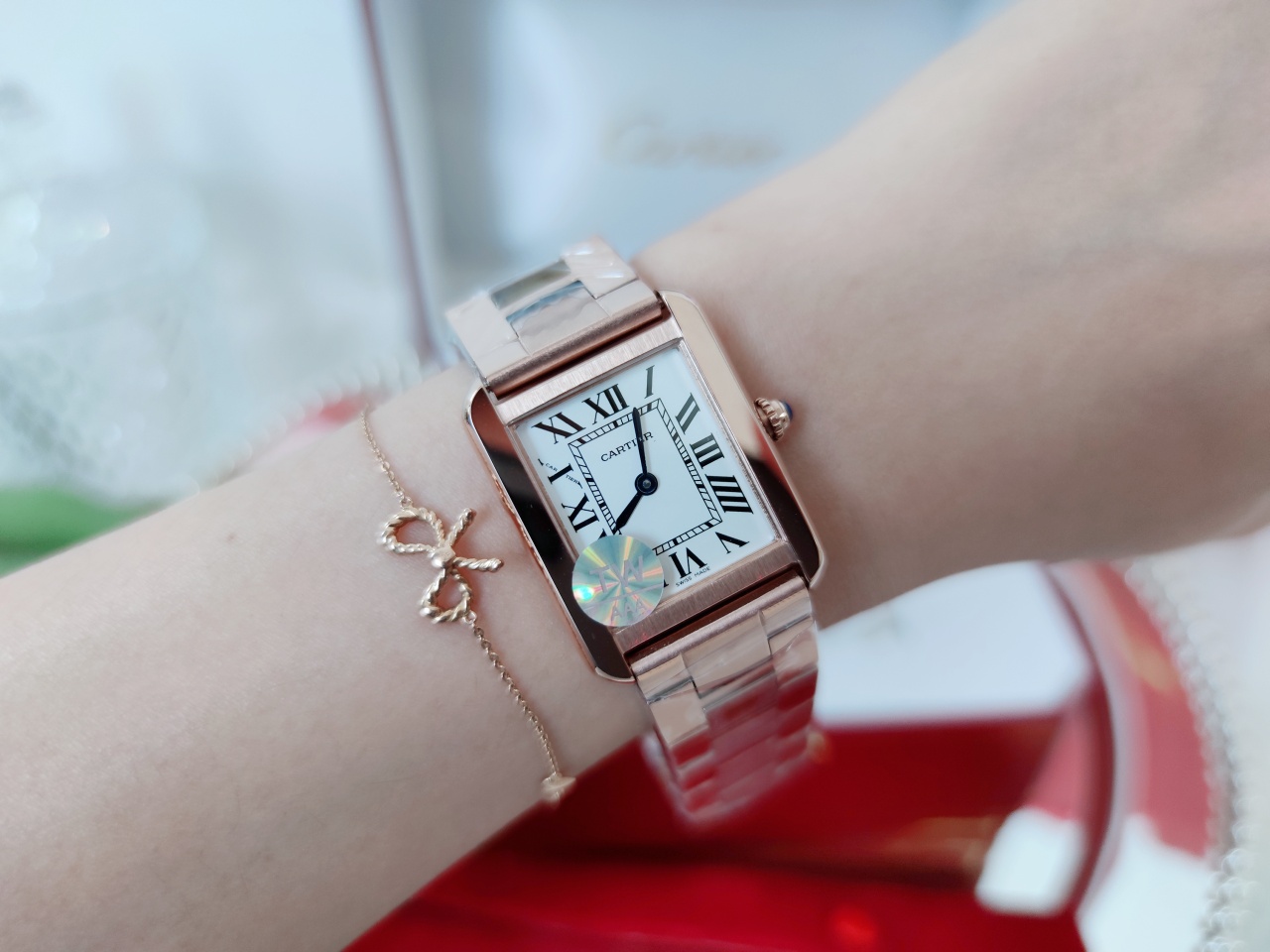 [TOP] Cartier Tank Solo watch - 3 Sizes