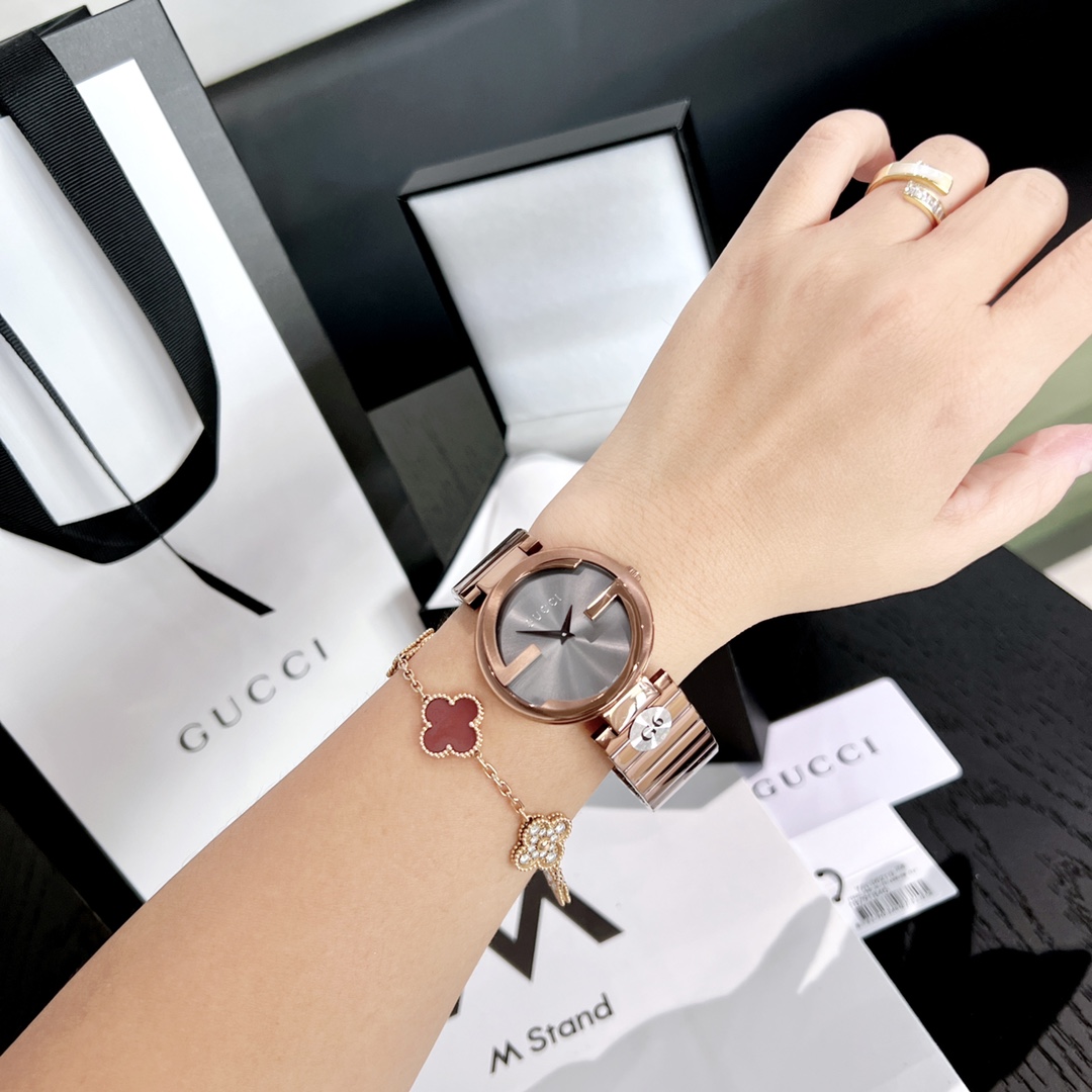 [TOP] GUCCI Swiss Quartz Movement Watches 37mm