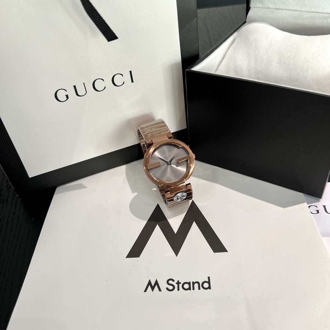 [TOP] GUCCI Swiss Quartz Movement Watches 37mm