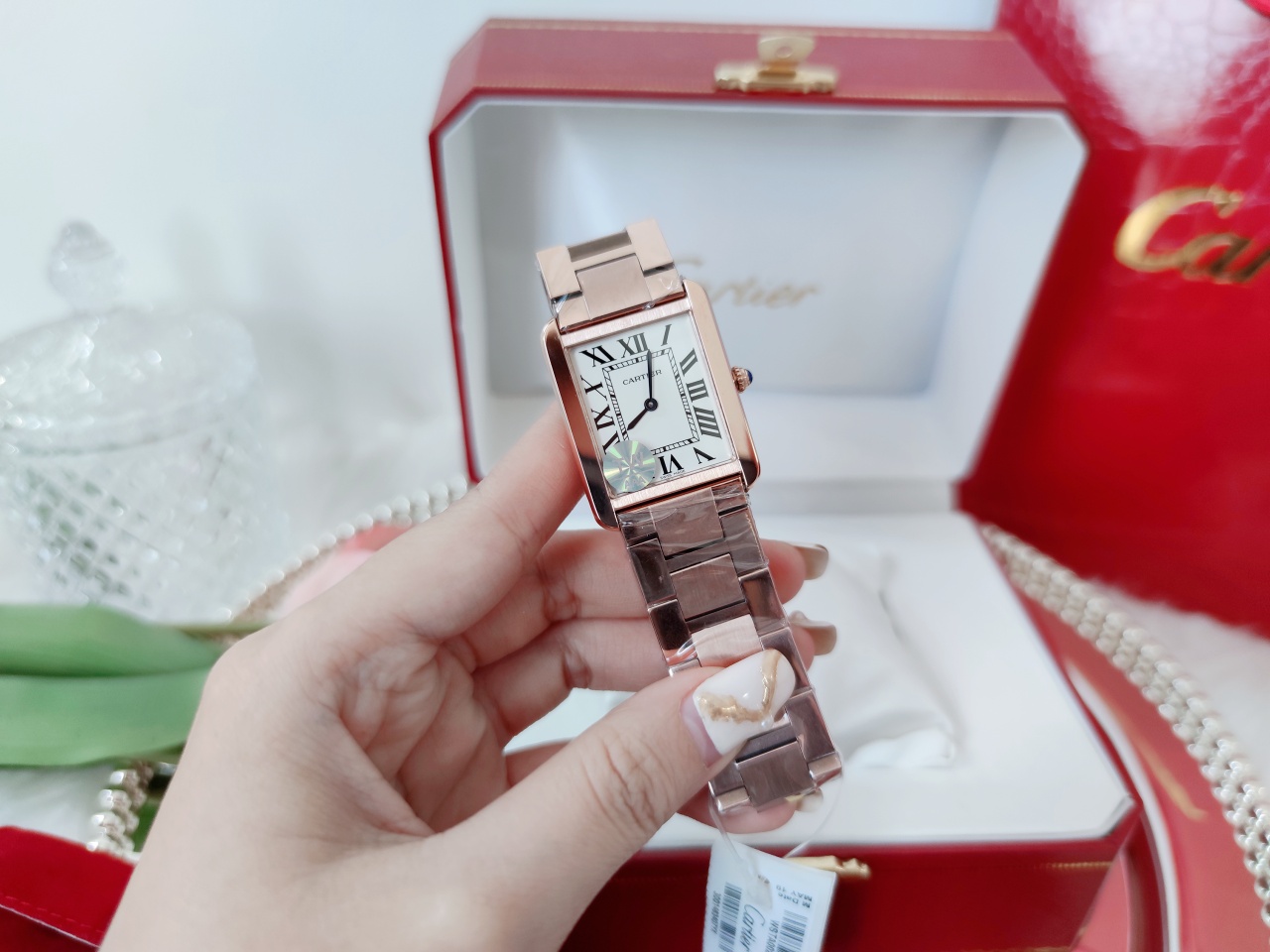 [TOP] Cartier Tank Solo watch - 3 Sizes