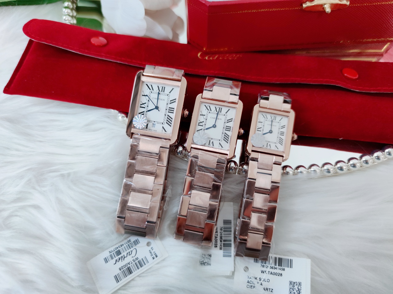 [TOP] Cartier Tank Solo watch - 3 Sizes
