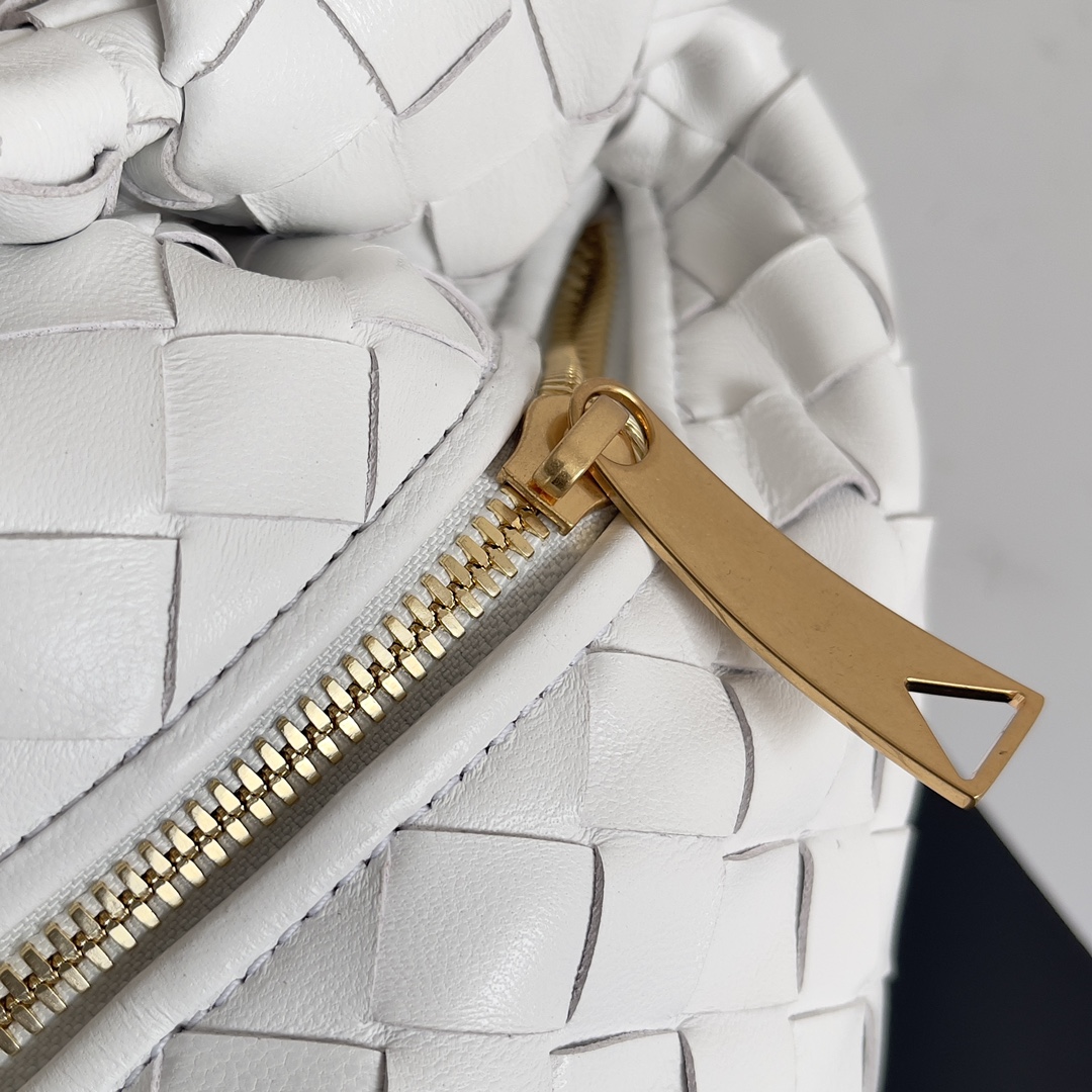 [TOP] Bottega Veneta BV Jodie Bag Teen 23*15*5cm - White