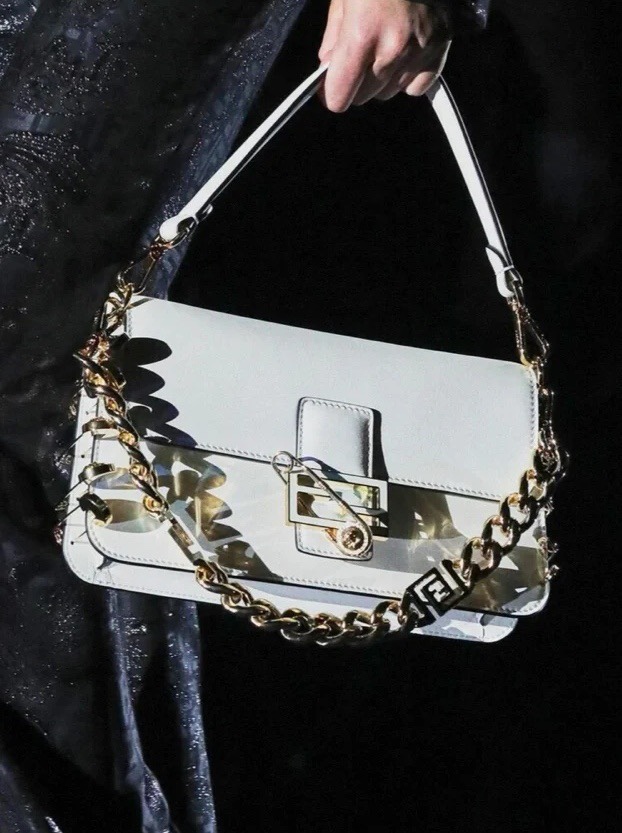 [TOP] FENDI x Versace| Baguette Co-Branded Pin Bags - 28x15x7cm - 4 Colors&GHW