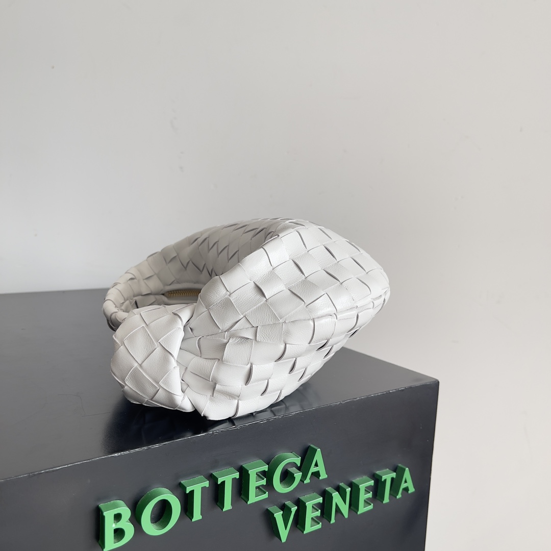 [TOP] Bottega Veneta BV Jodie Bag Teen 23*15*5cm - White