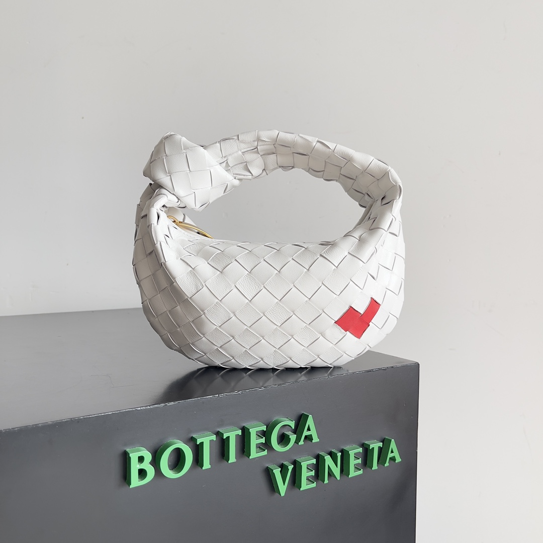 [TOP] Bottega Veneta BV Jodie Bag Teen 23*15*5cm - White