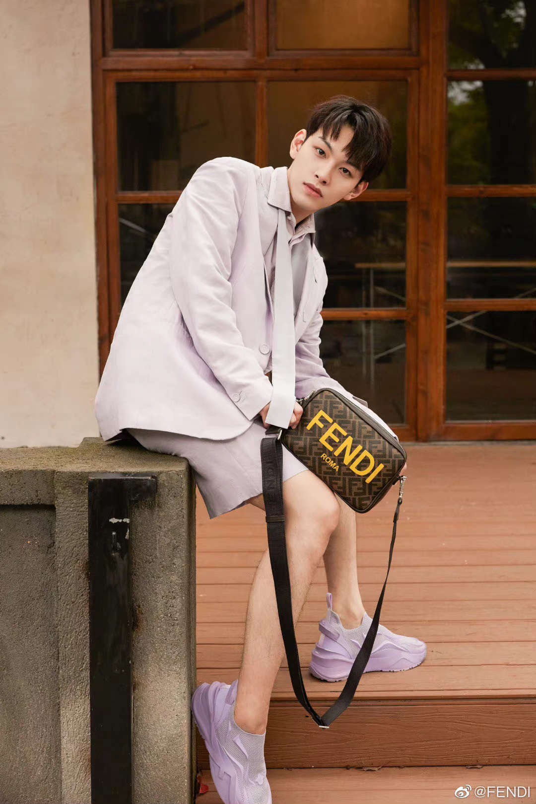 [TOP] FENDI Classic Vintage  Camera Bags 23.5x5x16cm