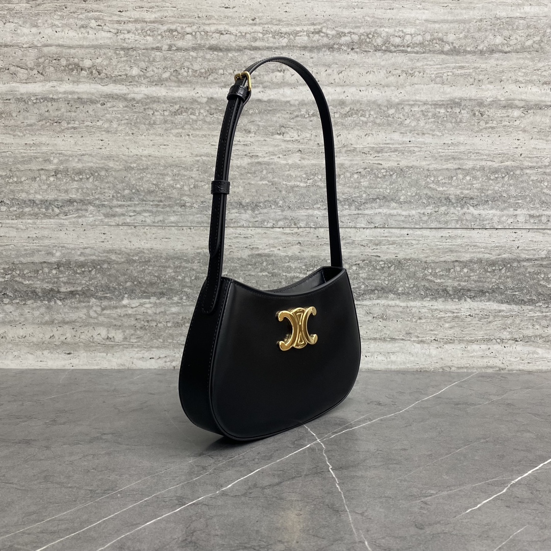 [TOP] CELINE Tilly Bag 23x13.5x4cm - Black