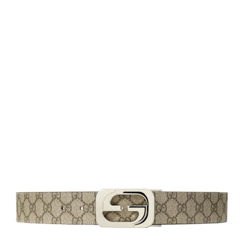 [TOP] GUCCI Double Sided Cowhide Belts - 2 Colors - 3.8CM