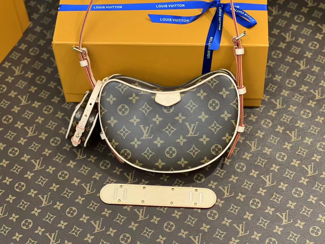 [TOP] Louis Vuitton LV Croissant MM Bag 21x7x5cm - Monogram