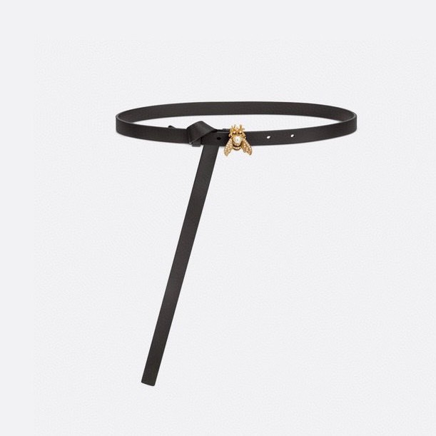 [TOP] Christian Dior Bee Cowhide Belts 2CM - 3 Colors