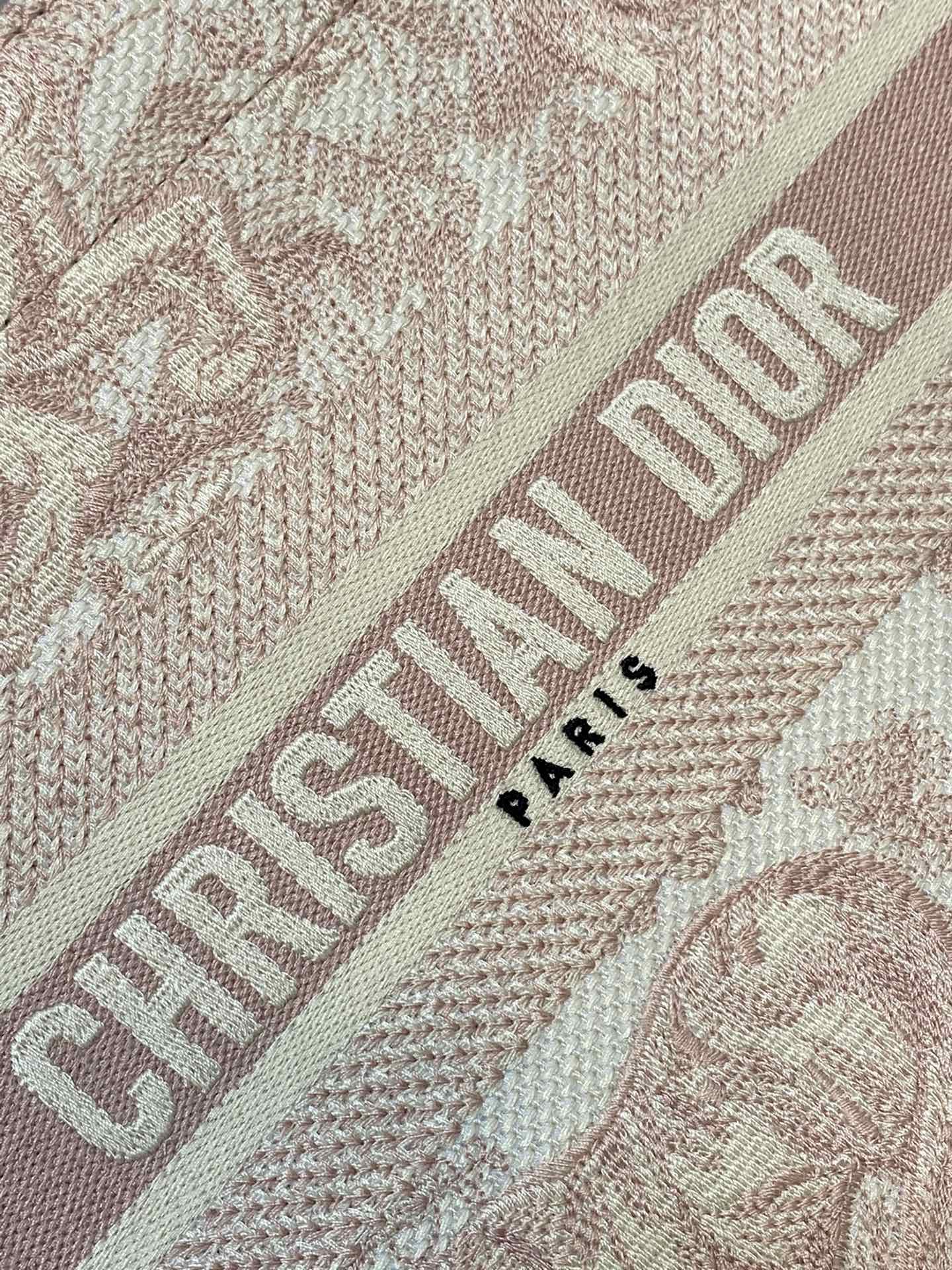 [TOP] Christian Dior Tiger Embroidery Pattern Tote Handbags - 26*8*22cm