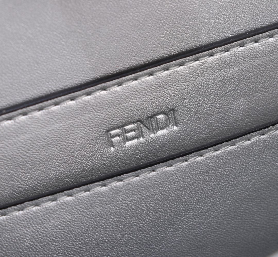 [TOP]FENDI Double FF Full Drill Peekaboo Bag 27×21×9.5CM - SHW
