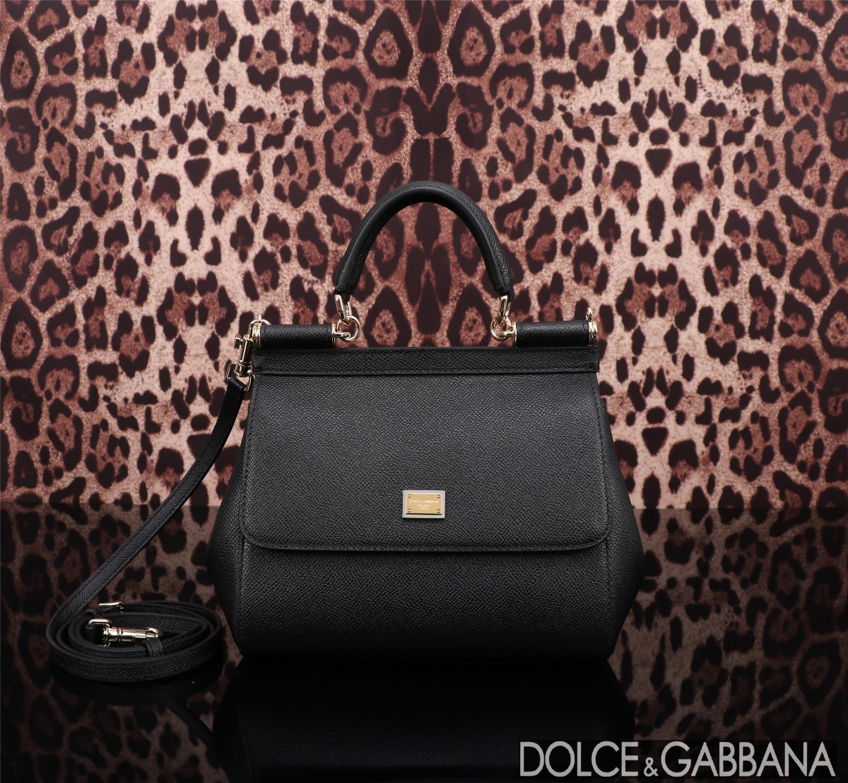 [TOP] Dolce & Gabbana D&G Calfskin Sicily Bag 20x16x8cm - 18 Color