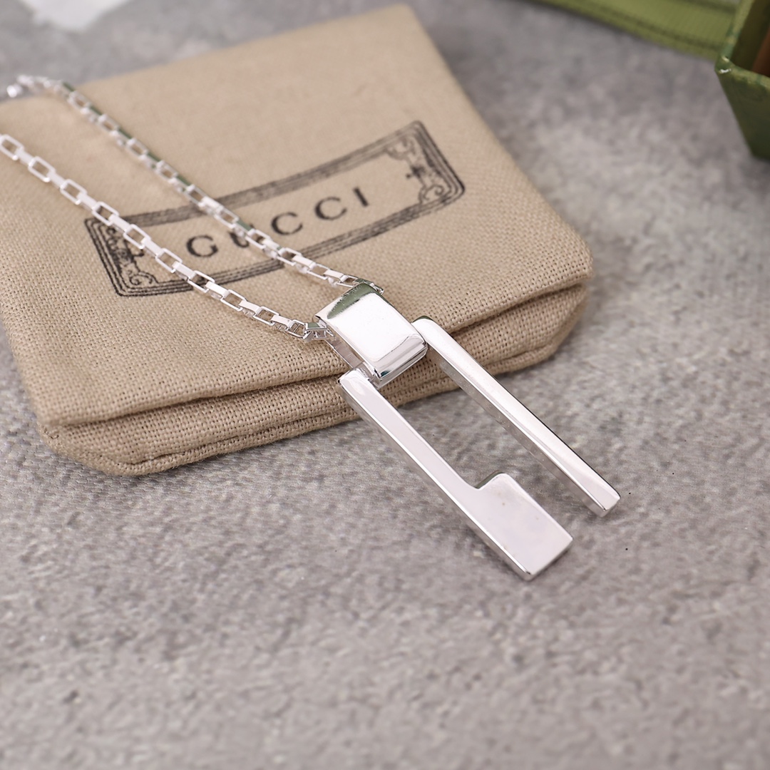 [TOP] GUCCI Necklace - Silver