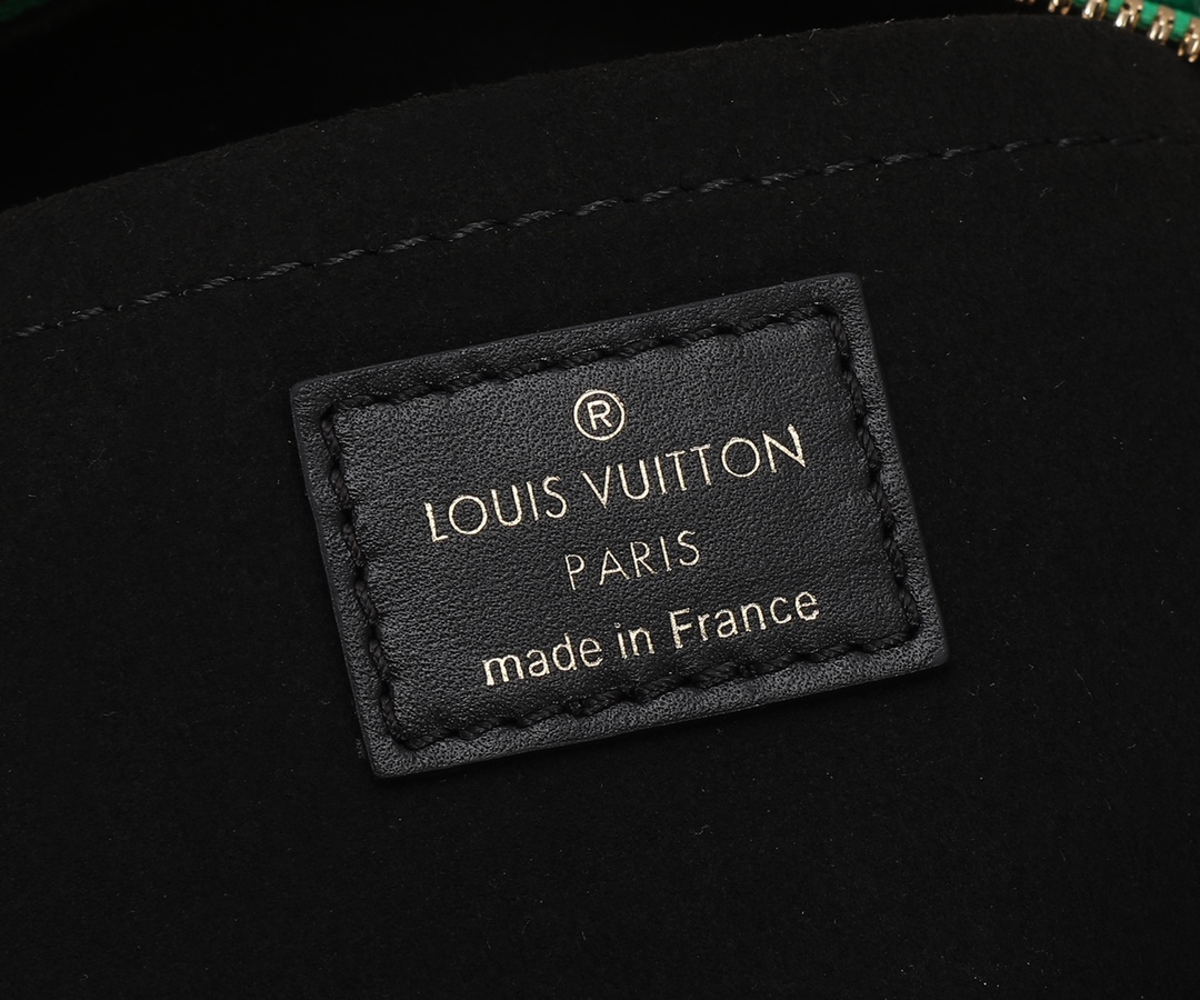 [TOP] Louis Vuitton LV Velvet Handbags 31x15x15cm - Green