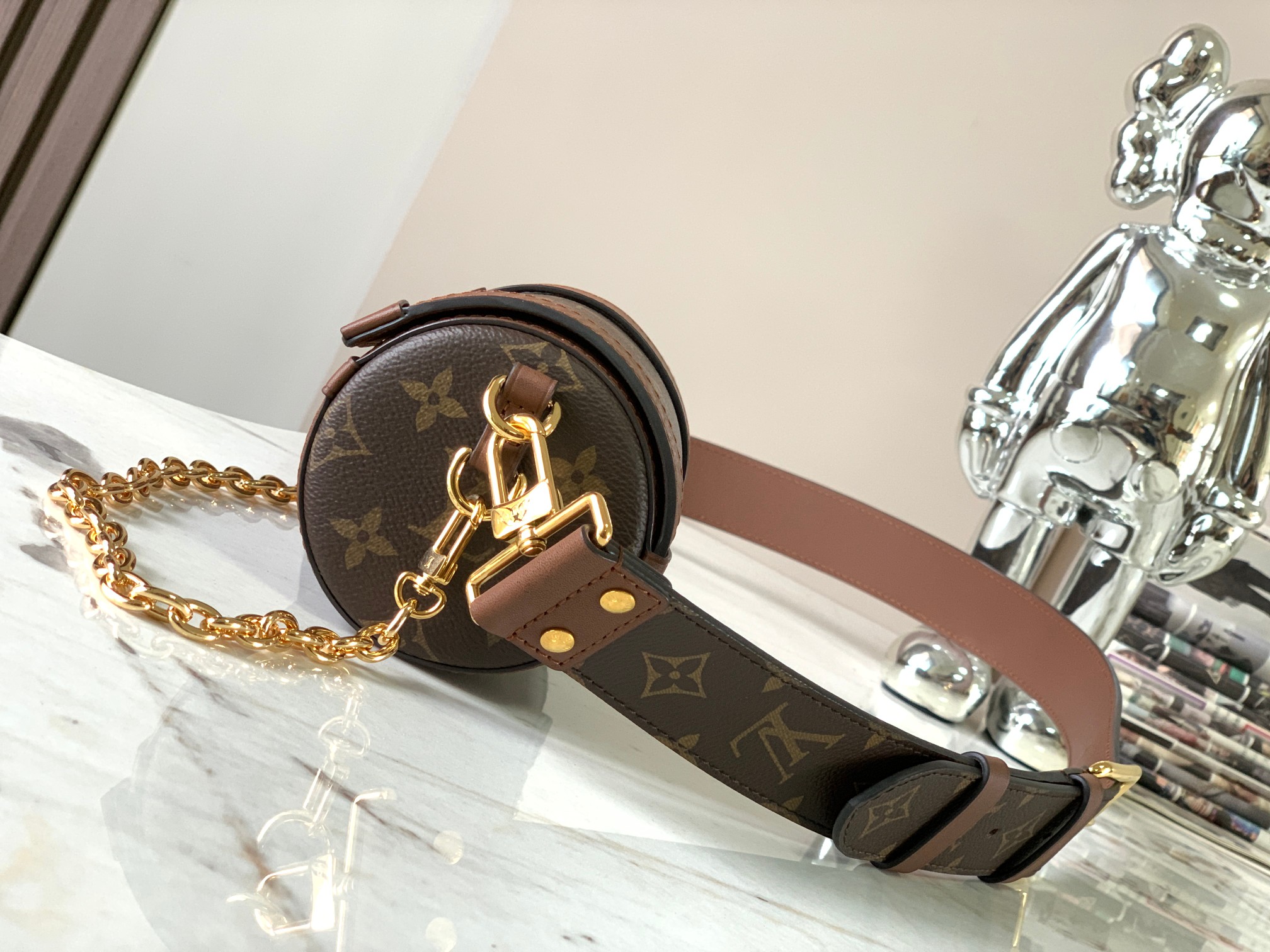 [TOP] Louis Vuitton LV Papillon Trunk Handbags 19x9x9cm - GHW