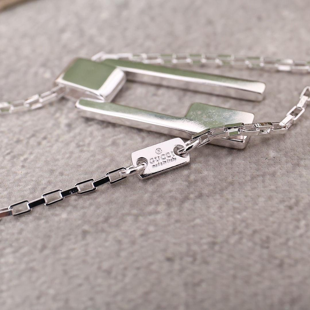 [TOP] GUCCI Necklace - Silver