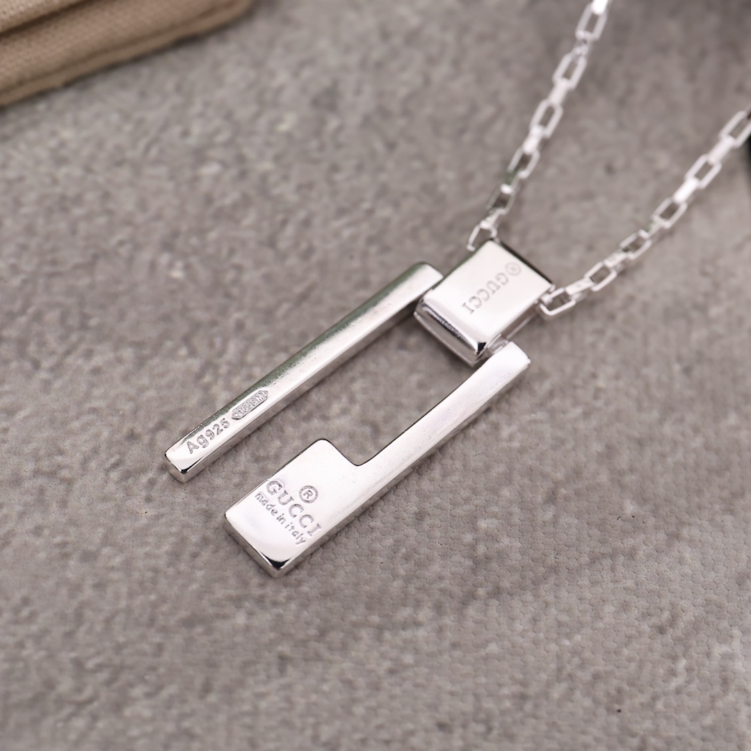 [TOP] GUCCI Necklace - Silver