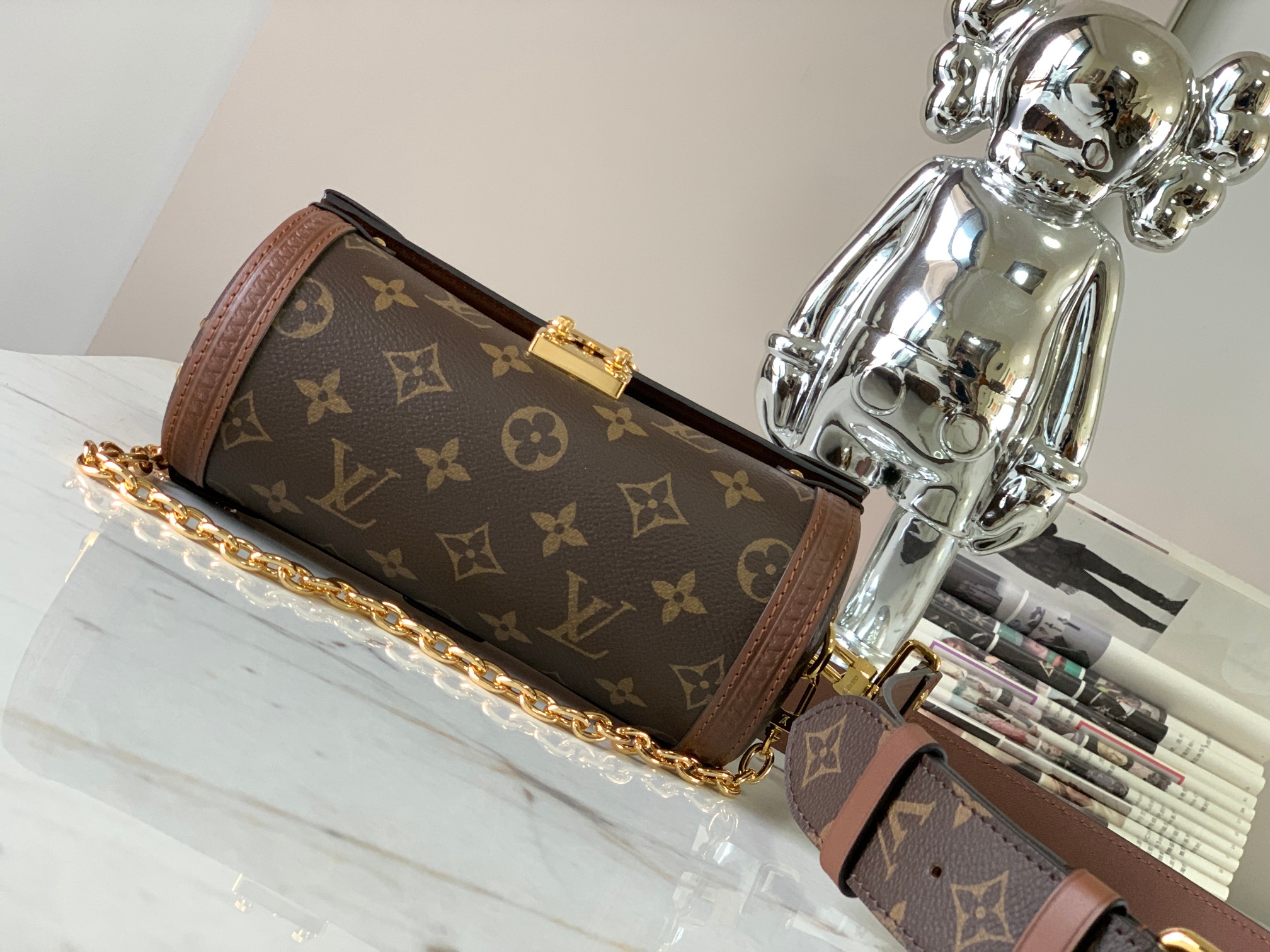 [TOP] Louis Vuitton LV Papillon Trunk Handbags 19x9x9cm - GHW