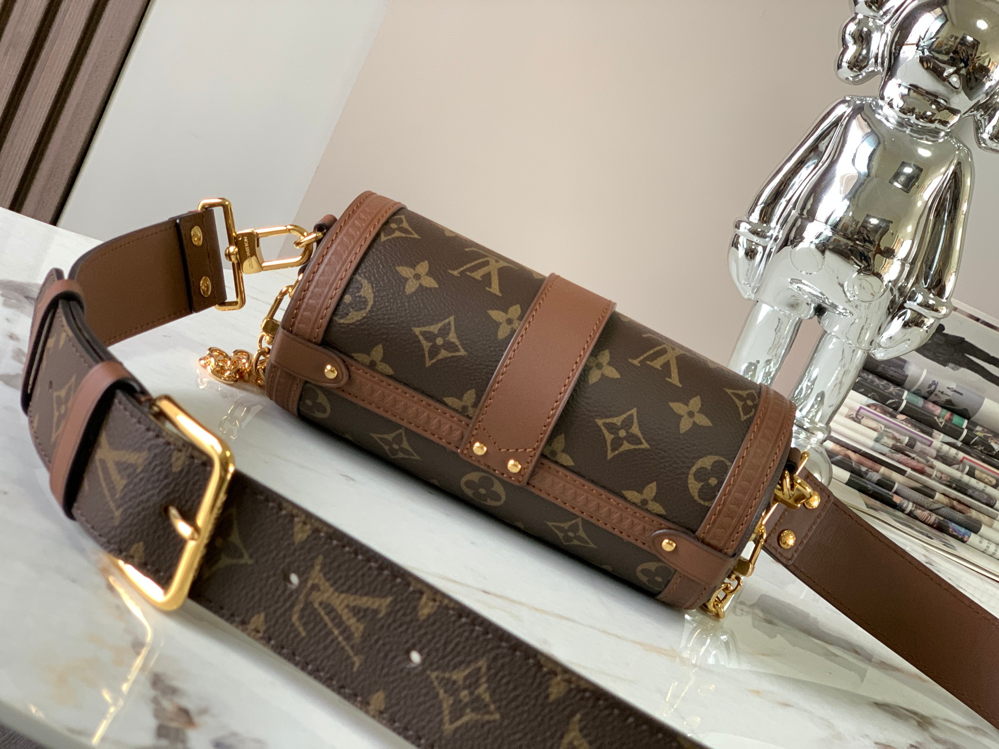 [TOP] Louis Vuitton LV Papillon Trunk Handbags 19x9x9cm - GHW
