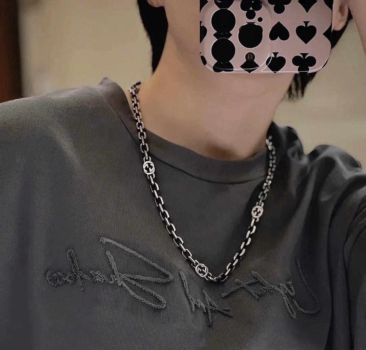 [TOP] GUCCI GG Necklace