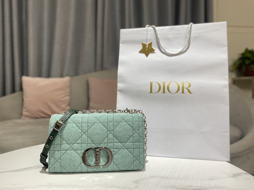 [TOP] Christian Dior Flax Caro Bag Mini 20×12×7CM - 2 Colors