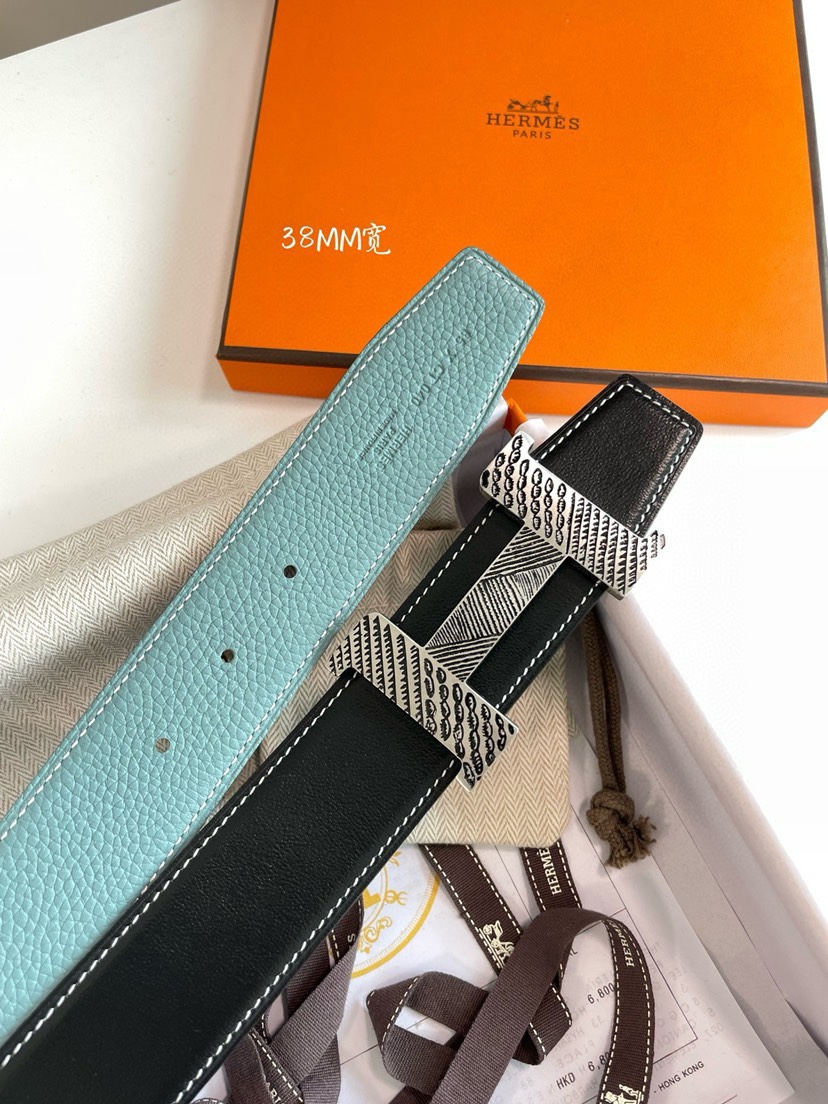 [TOP] HERMES Double Sided Waistband