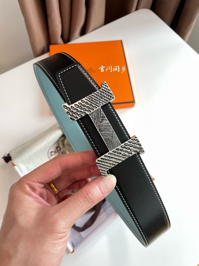 [TOP] HERMES Double Sided Waistband