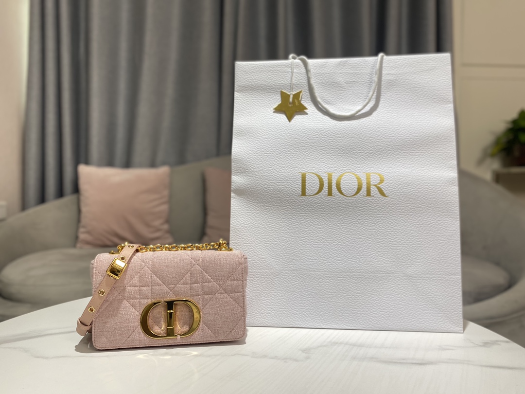 [TOP] Christian Dior Flax Caro Bag Mini 20×12×7CM - 2 Colors