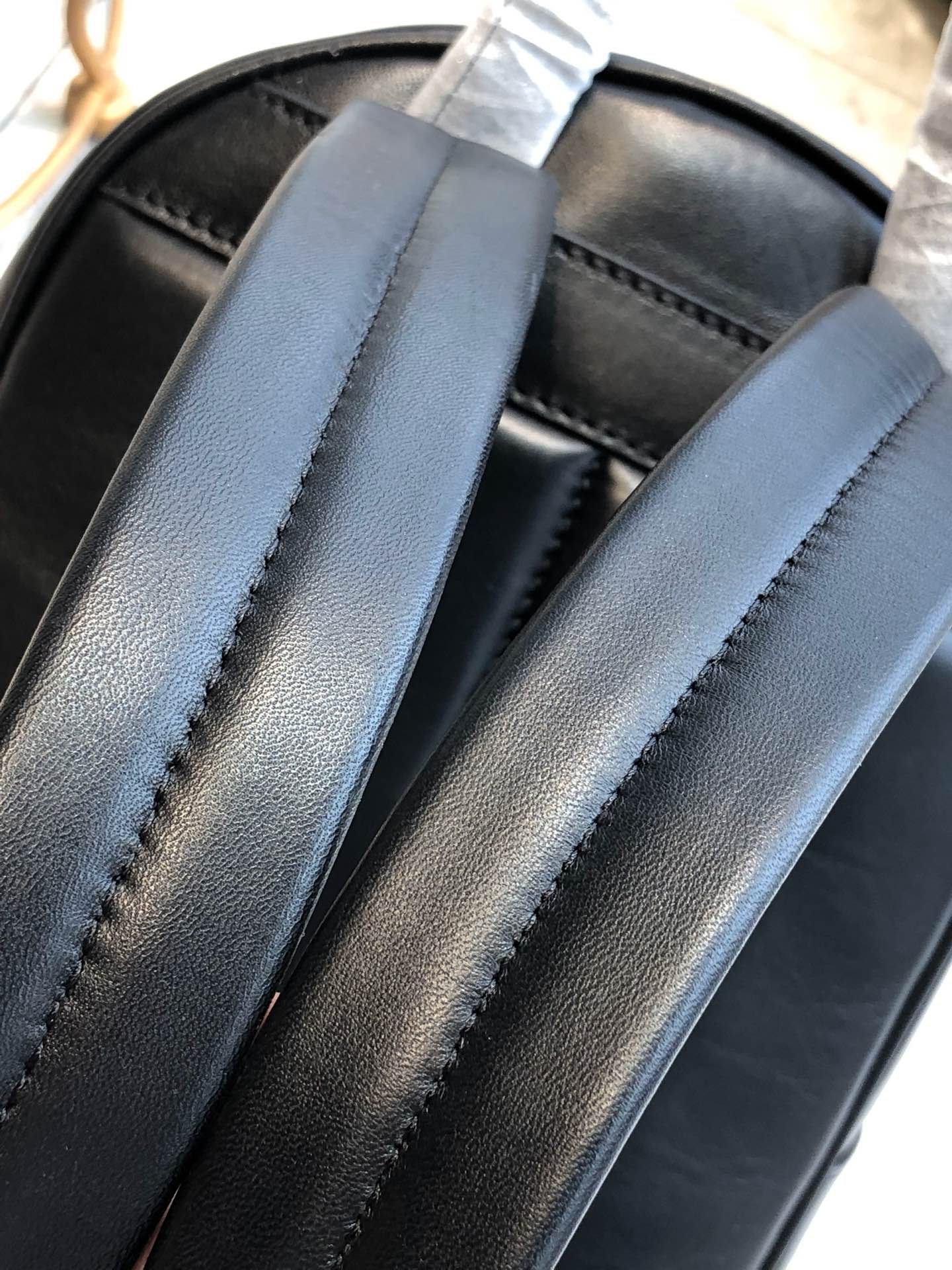 [TOP] BURBERRY Lambskin Backpack 32x23x11cm - Black