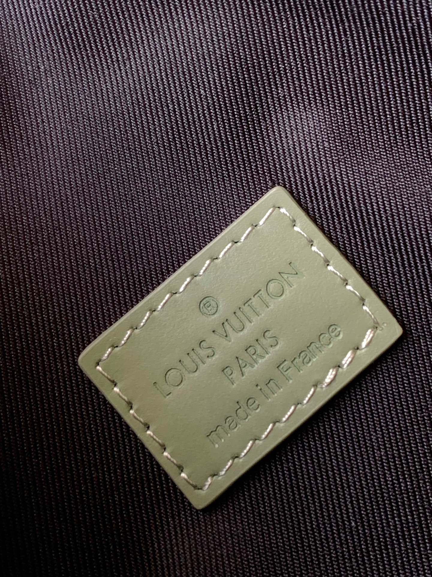 [TOP] Louis Vuitton LV Monogram Eclipse Canvas Steamer Mini Handbag 18x11x6.5cm - Green