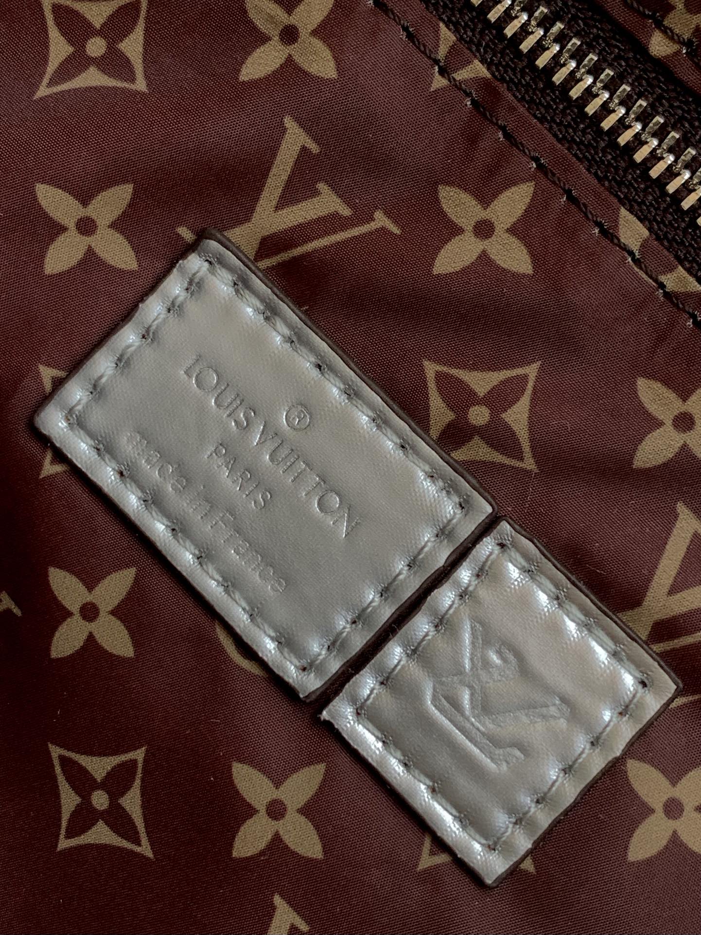 [TOP] Louis Vuitton LV Medium Silver Down Handbag 35x27x14CM-Sliver