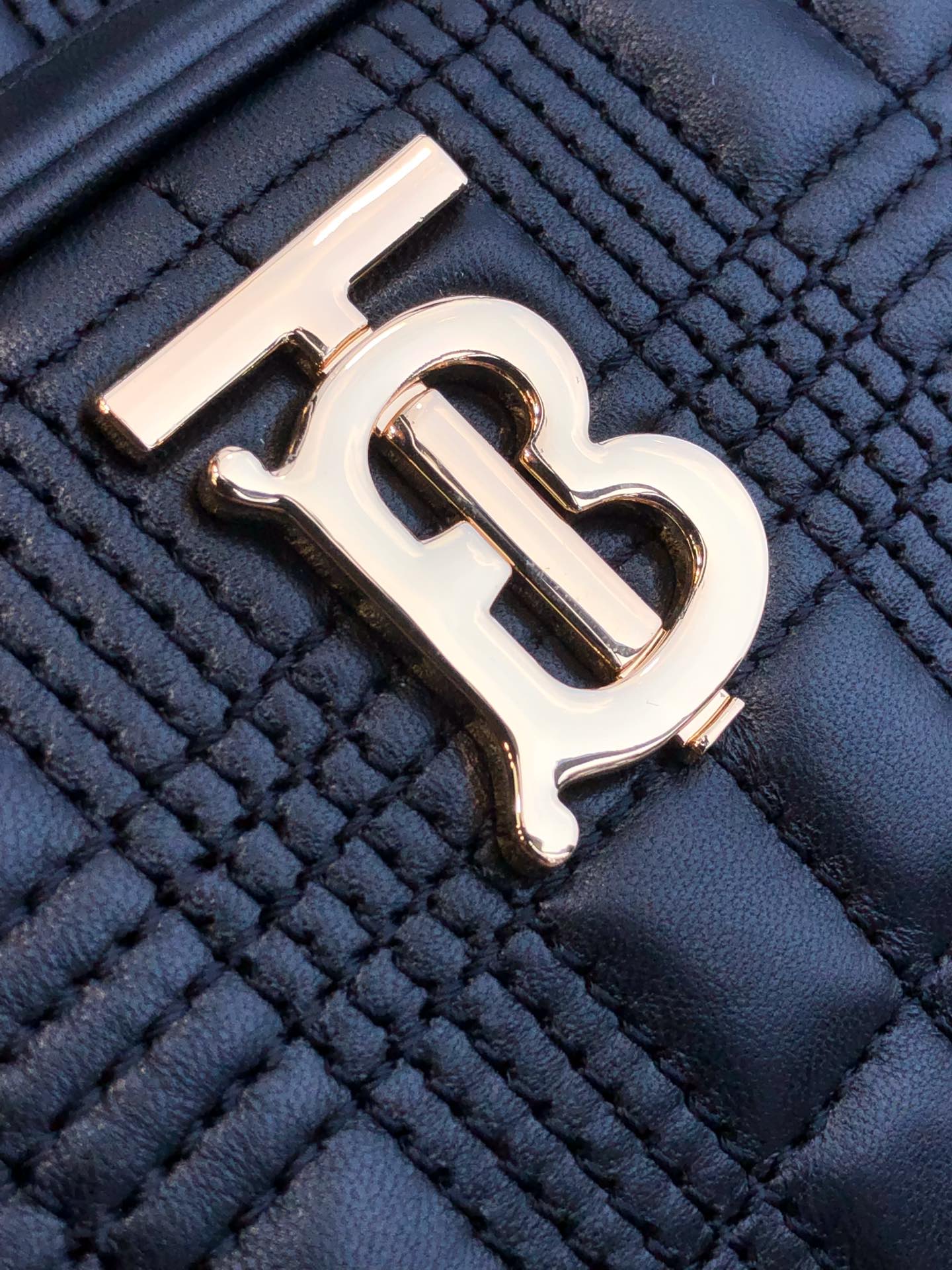 [TOP] BURBERRY Lambskin Backpack 32x23x11cm - Black