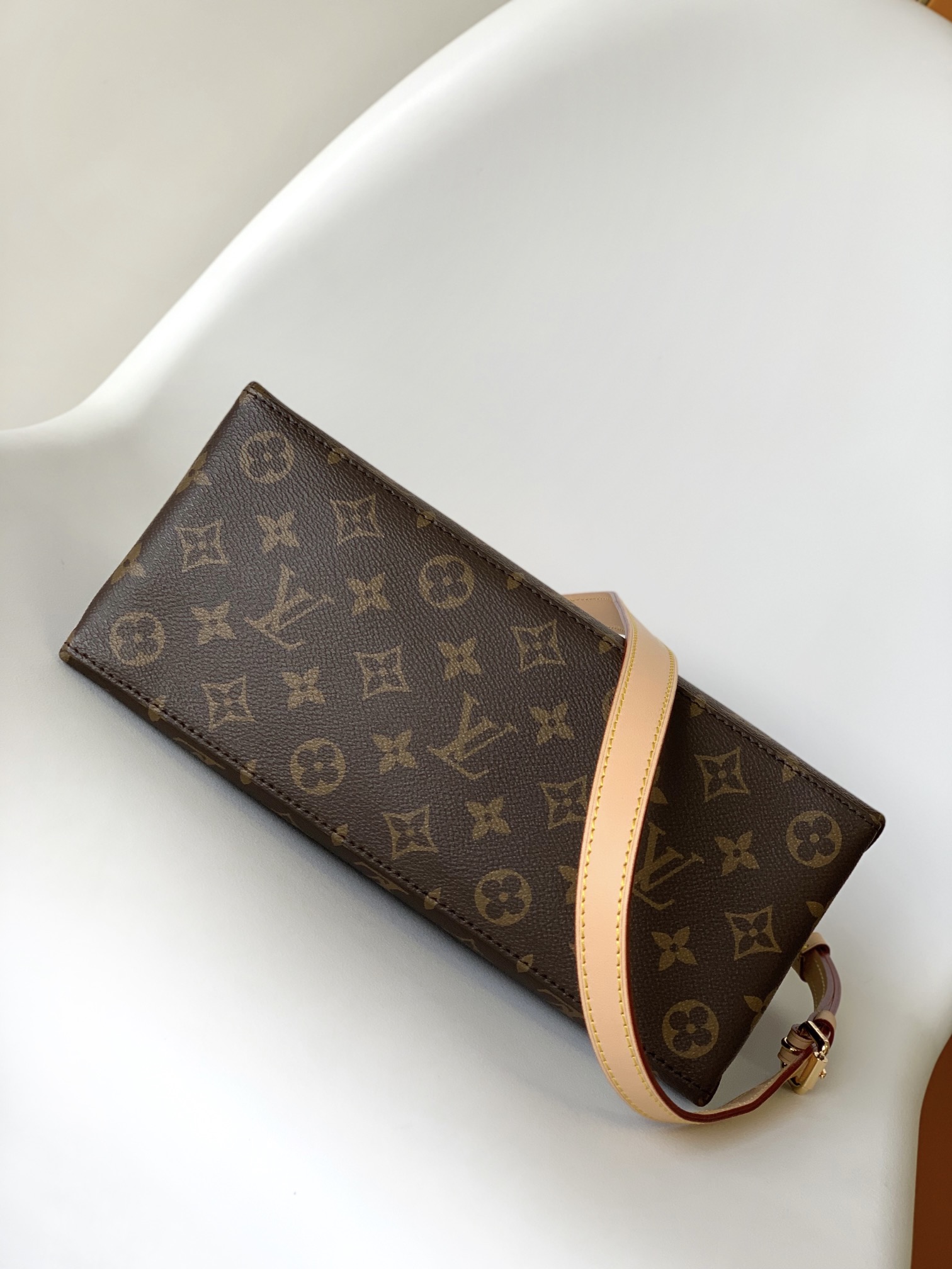 [TOP] Louis Vuitton LV Grand Palais Handbag 29×18×12cm - Brown