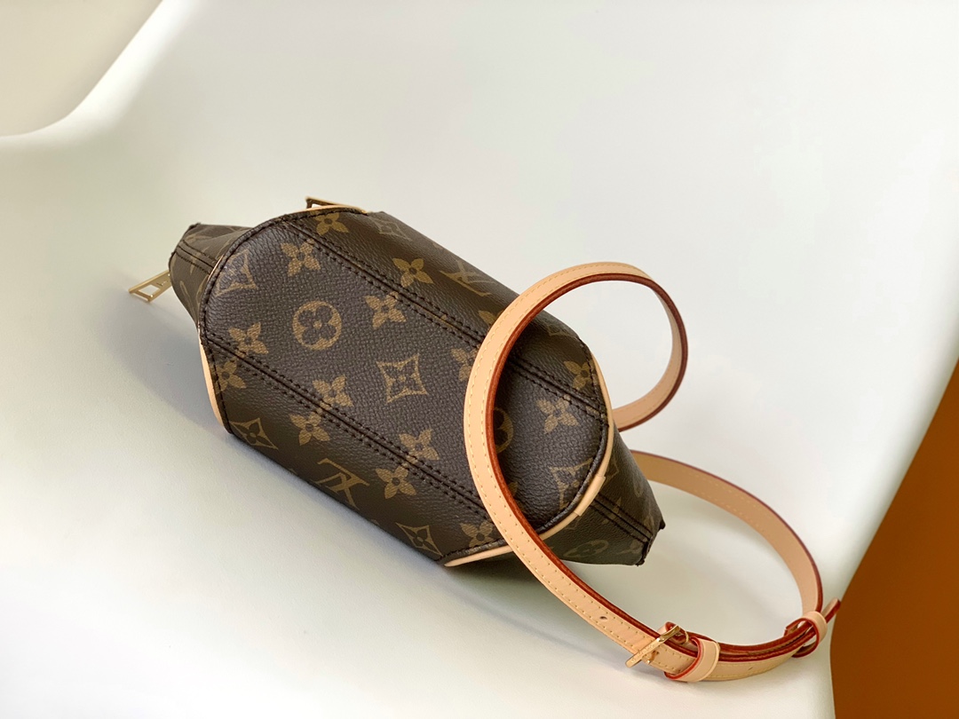 [TOP] Louis Vuitton LV Ellipse Small Handbag 28x21x8cm - Brown