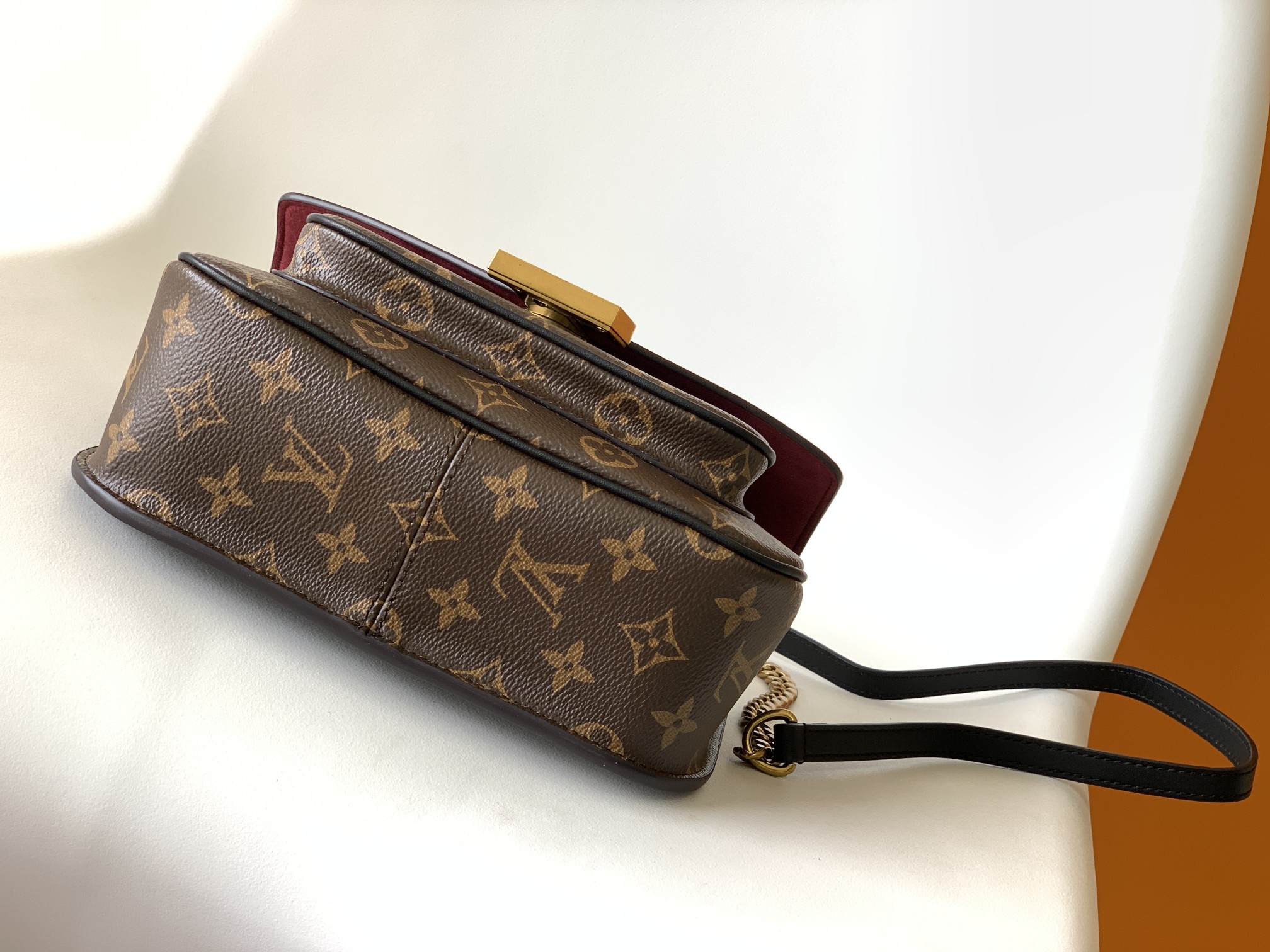 [TOP] Louis Vuitton LV NeoMonceau Handbag - 22x17x10cm - Brown