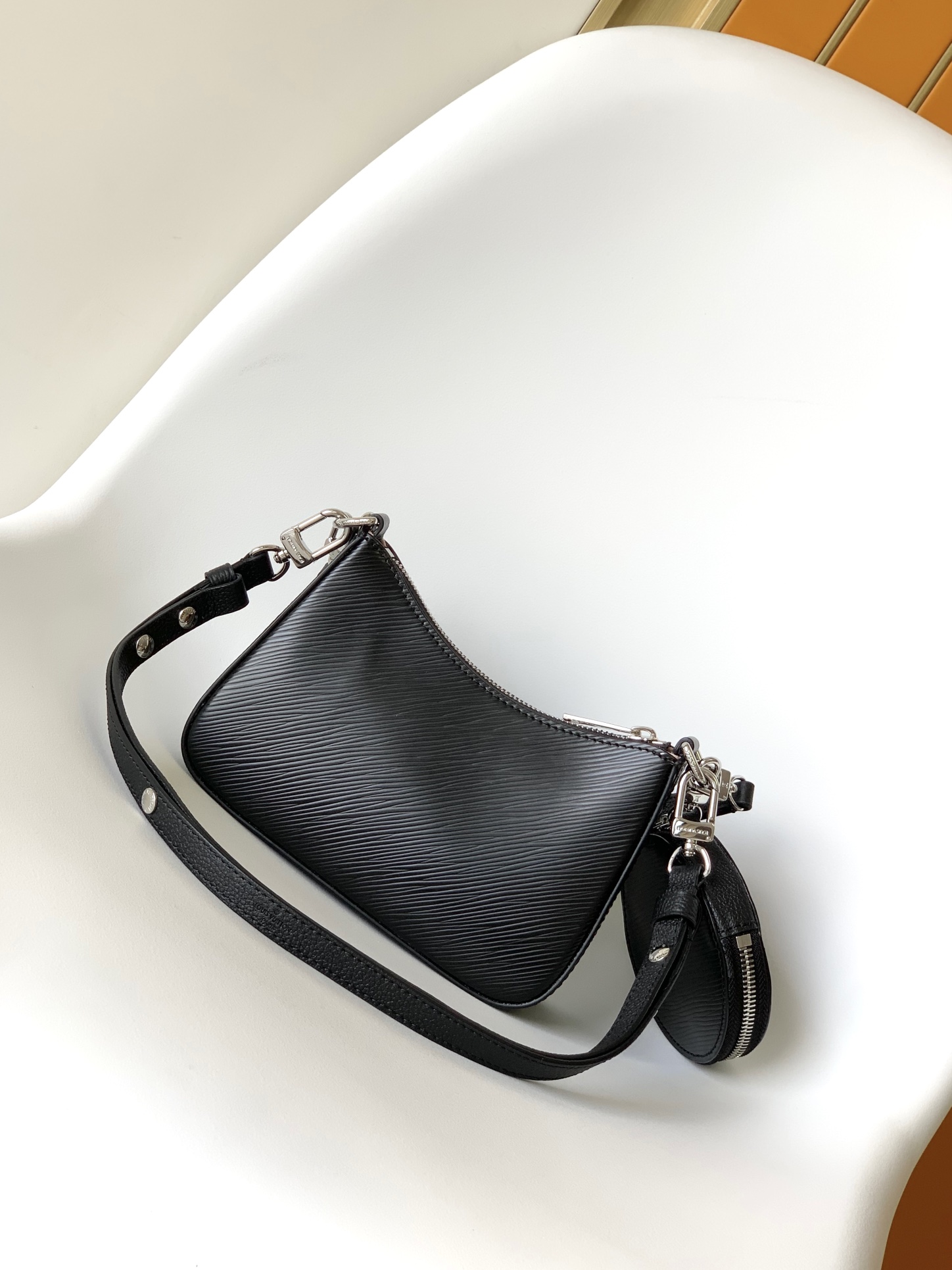 [TOP] Louis Vuitton LV Smooth Cow Leather Marellini Handbag 19x13.5x6.5CM - 4 Colour&SHW