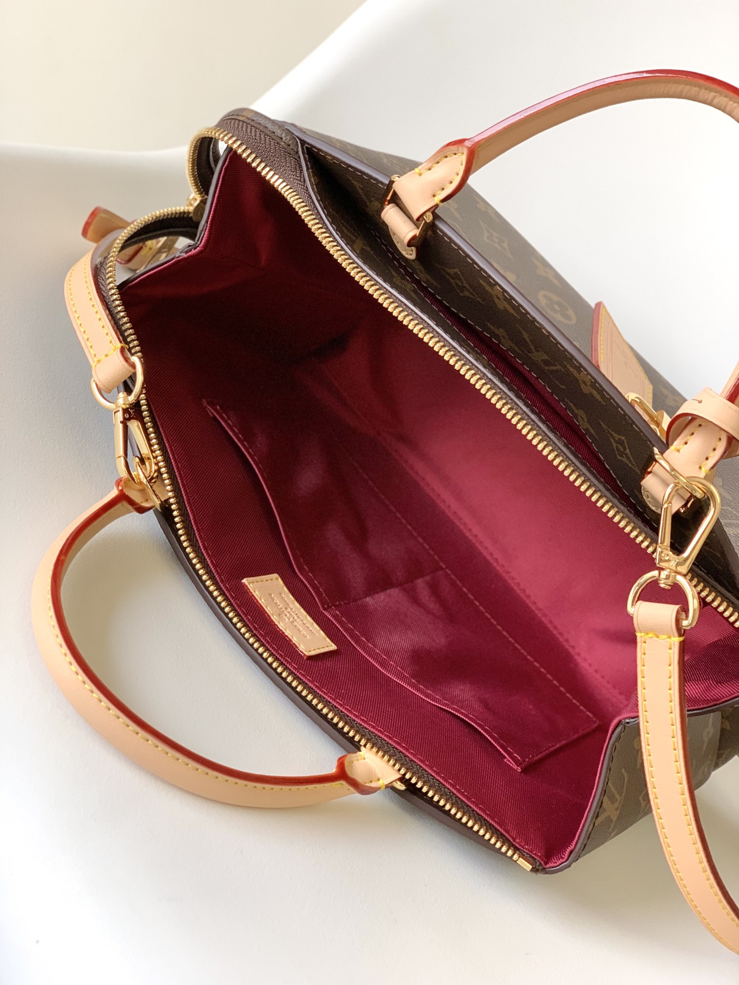 [TOP] Louis Vuitton LV Grand Palais Handbag 29×18×12cm - Brown